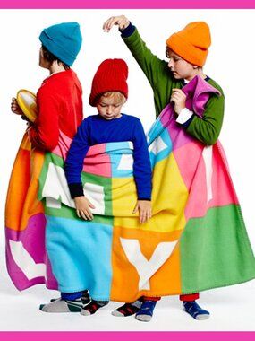 NOVOGRATZ + OLD NAVY | FAMILY BLANKET THROW NWT